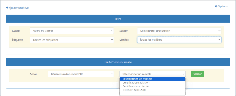 Générateur de documents en ligne