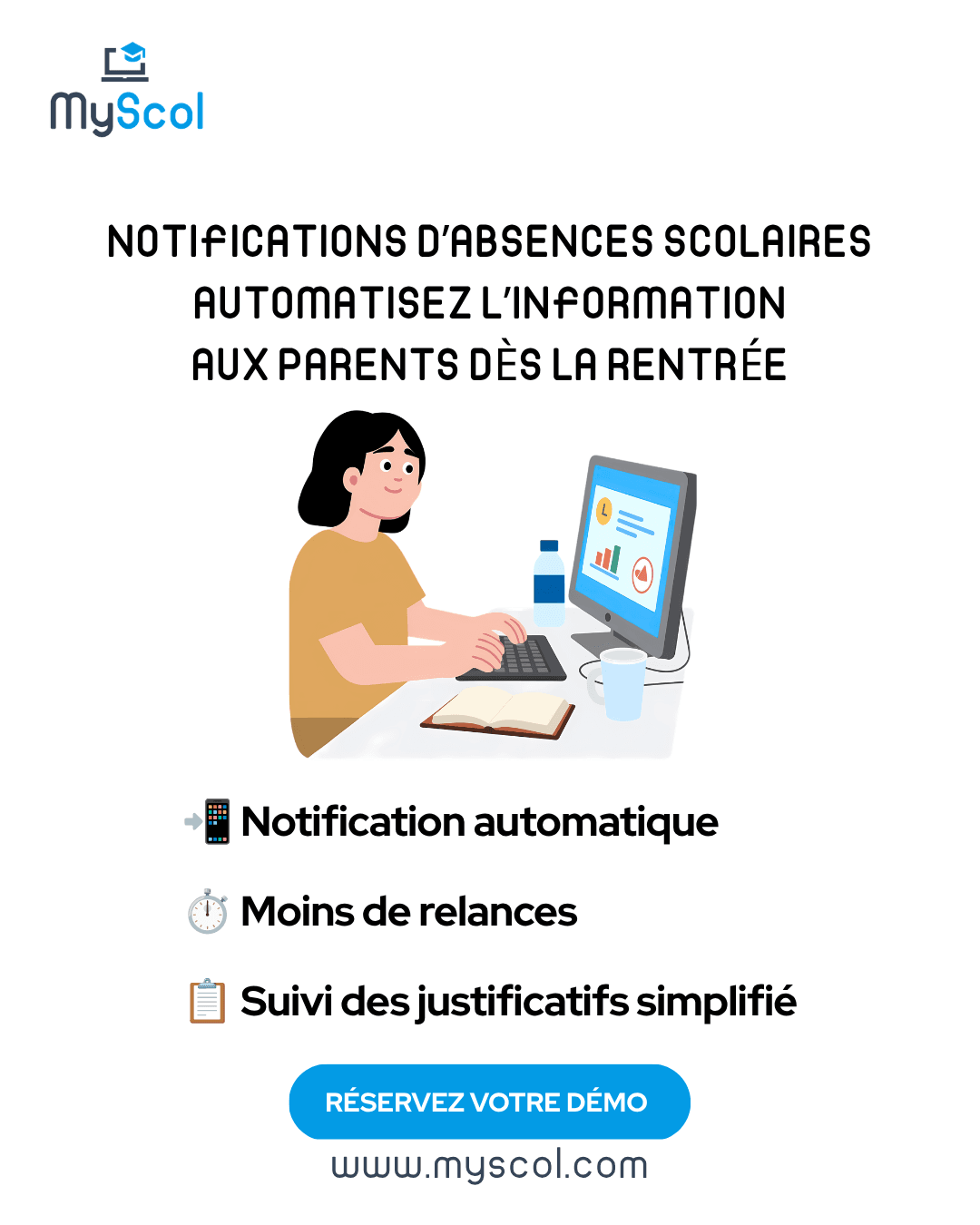 Automatiser Notifications Absences Scolaires Parents : Guide 2026