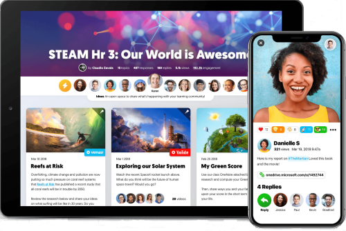 Flipgrid-tablet-phone outil pour les enseignants